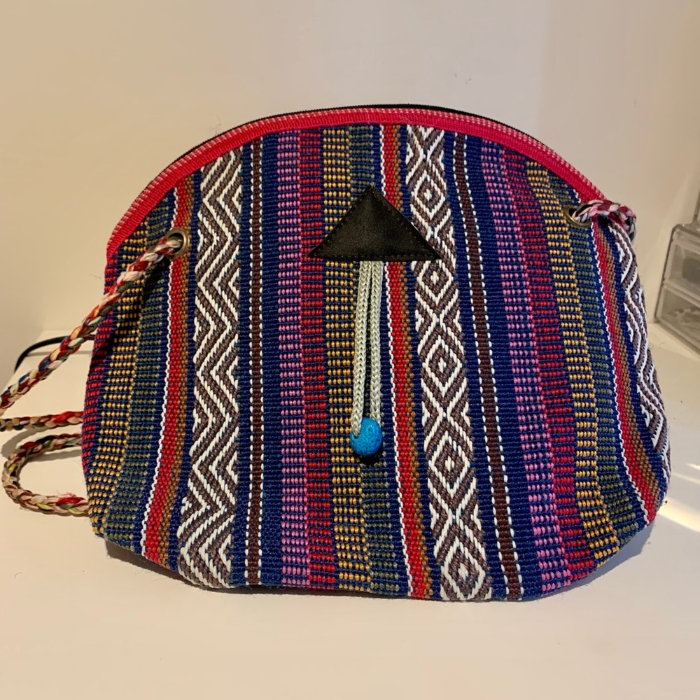 Handmade Handstitched Egyptian Satchet/Tote NEW